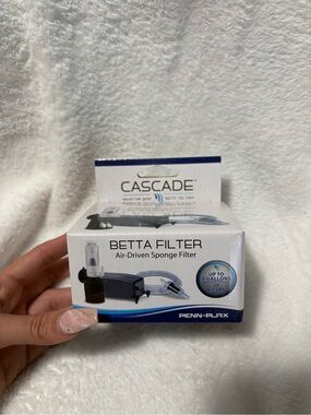 Cascade Betta Filter - Blue & White